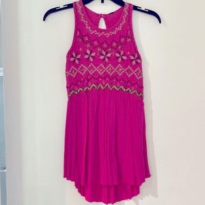 Free People Beaded Top